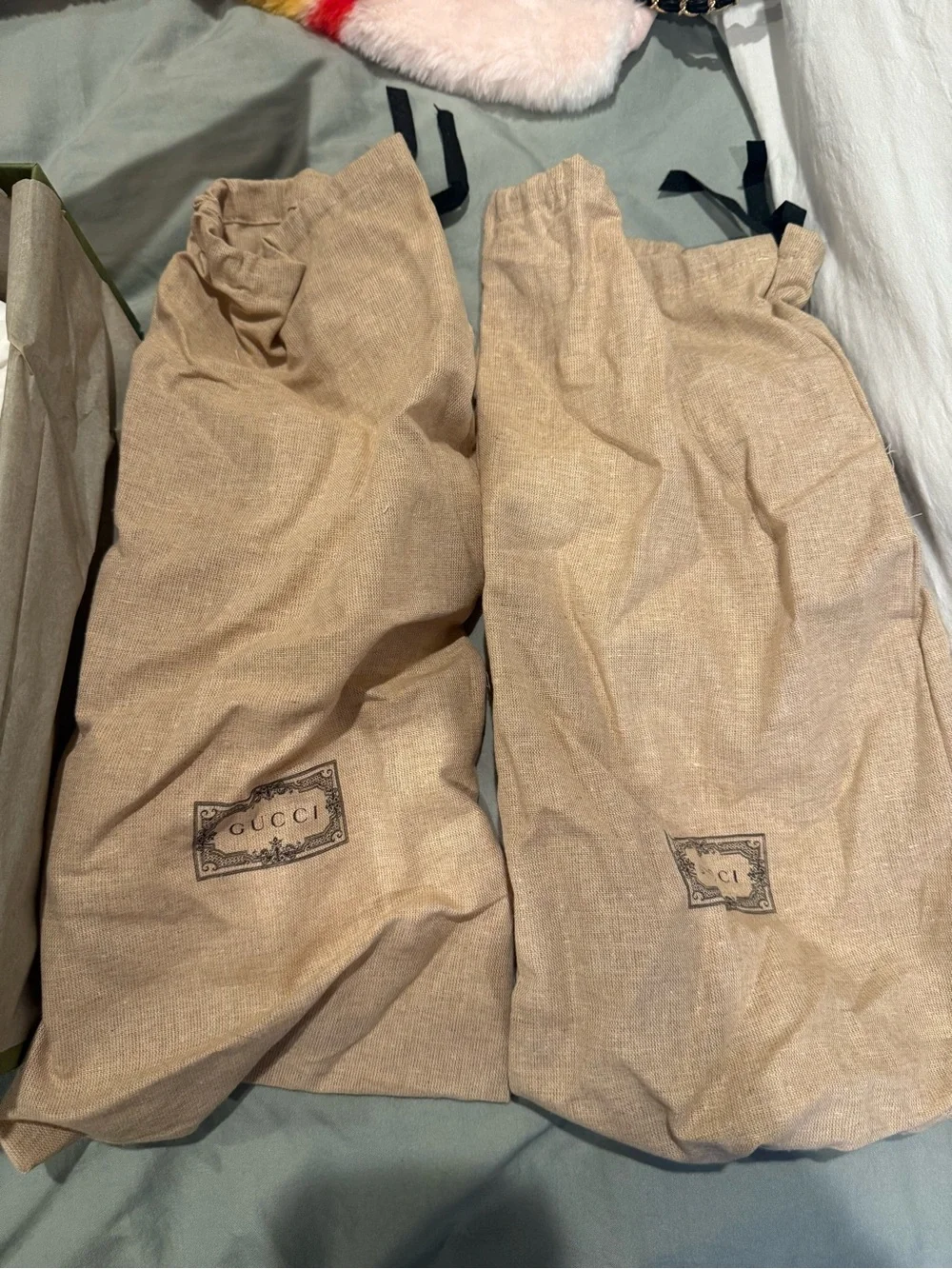 Gucci Olive Green Logo Box